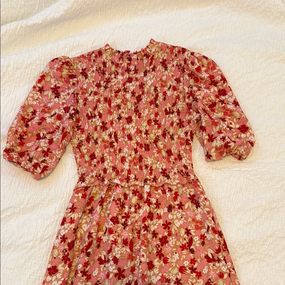 Floral Puff Sleeve Dress